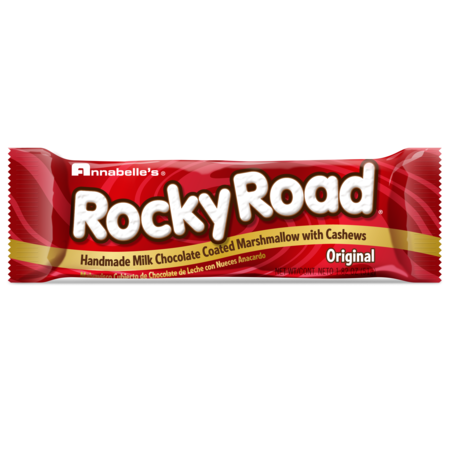 ANNABELLE CANDY CO Rocky Road Milk Chocolate Marshmallow Cashew Candy Bar 1.82 oz., PK288 46900